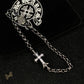 CH Black Cross Bracelet - CH0058 image 1