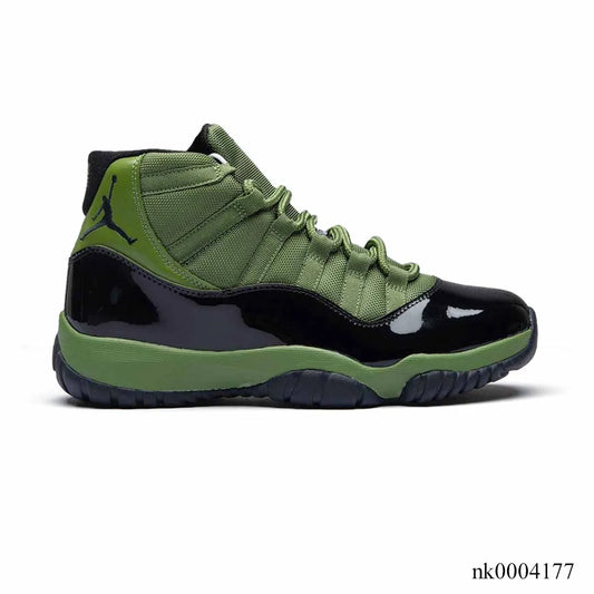 AJ 11 Retro Olive and Black Shoes Sneakers - nk0004177 image 0