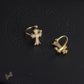 CH Cross Hoop Earrings - CH0165 image 2