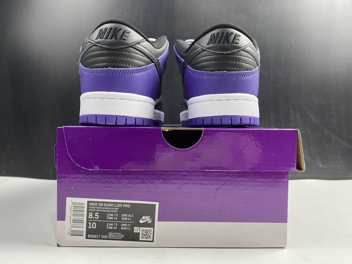 SB Dunk Low Court Purple Shoes Sneakers - nk0001460 image 21