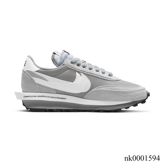 Fragment x Sacai x LDWaffle Light Smoke Grey Shoes Sneakers - nk0001594 image 0