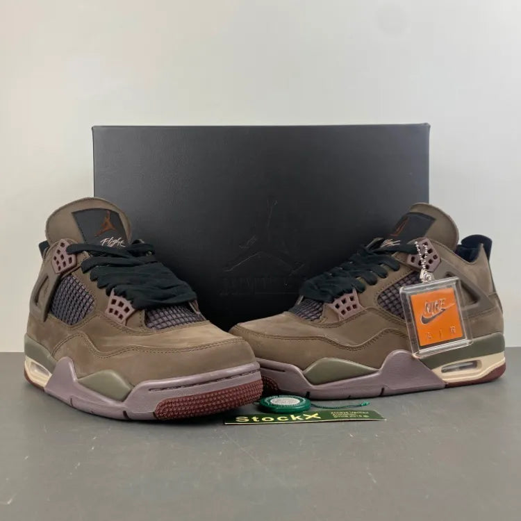 A Ma Maniére x AJ 4 Retro 'Dark Mocha' Shoes Sneakers - nk0004826 image 8