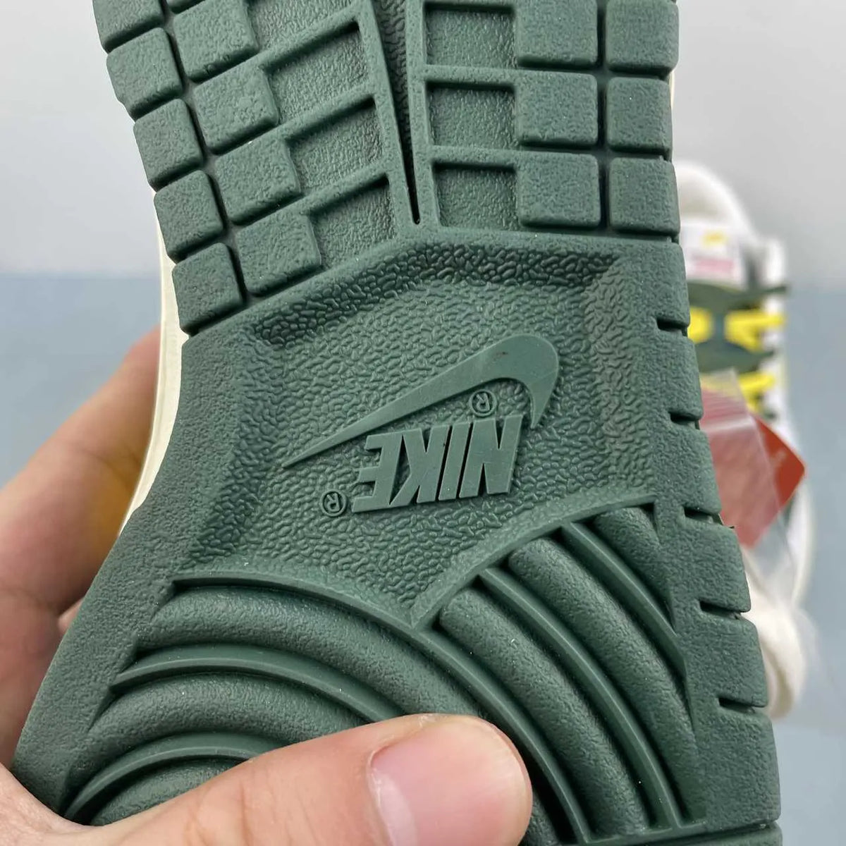 Dunk Low Retro "Sail/University Gold-Fir" Shoes Sneakers - nk0005383 image 9