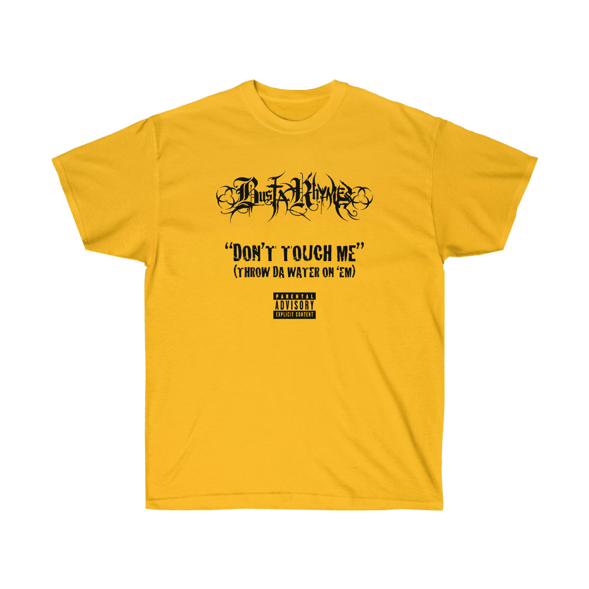 Don't Touch Me Men T-Shirt - Gold, S image