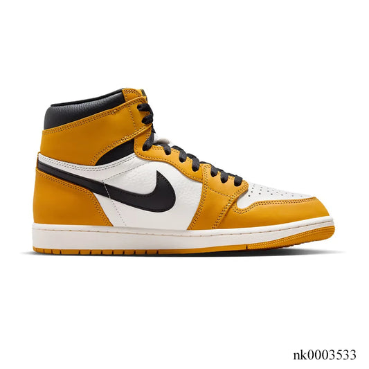 AJ 1 High OG Yellow Ochre Shoes Sneakers - nk0003533 image 0