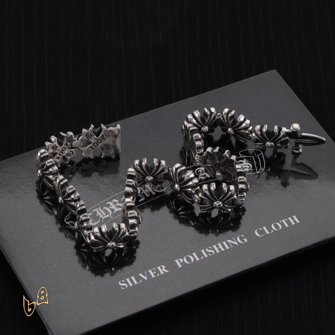 CH Cross Flower Bracelet - CH0068 image 5