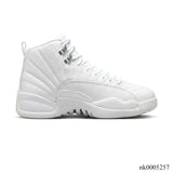 AJ 12 Retro All White Shoes Sneakers - nk0005257 image 0