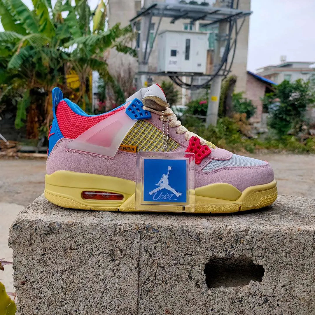AJ 4 x Union Guava Ice Shoes Sneakers - nk0001323 image 6