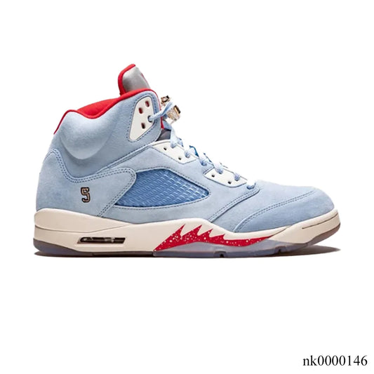 AJ 5 Retro Trophy Room Ice Blue Shoes Sneakers - nk0000146 image 0