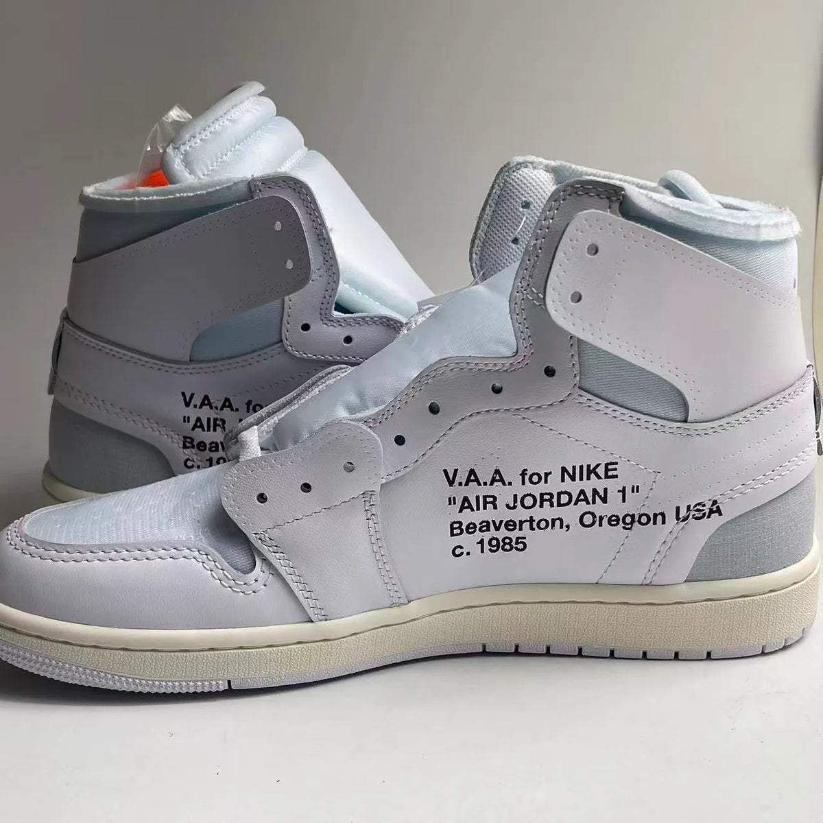 Virgil Abloh Archive x AJ 1 High OG 'Alaska' Shoes Sneakers – nk0004931 image 3