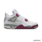 AJ 4 White Purple Cement Shoes Sneakers - nk0004462 image 0