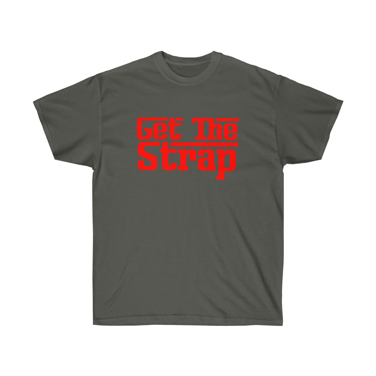 Get The Strap Men T-Shirt - Charcoal, 2XL image