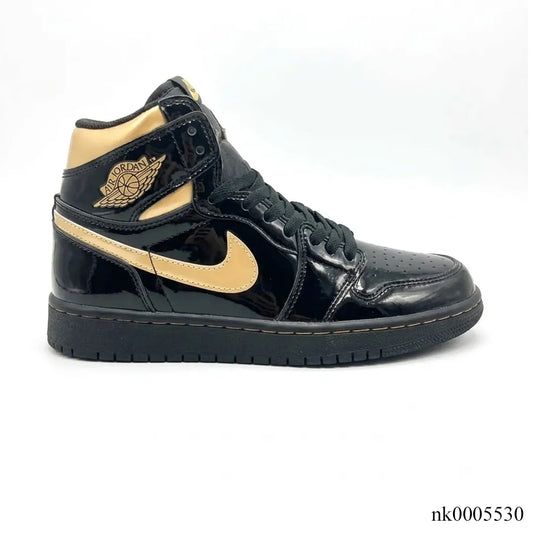 Air Jordan 1 Retro High OG "Black Metallic Gold" Shoes Sneakers – nk0005530